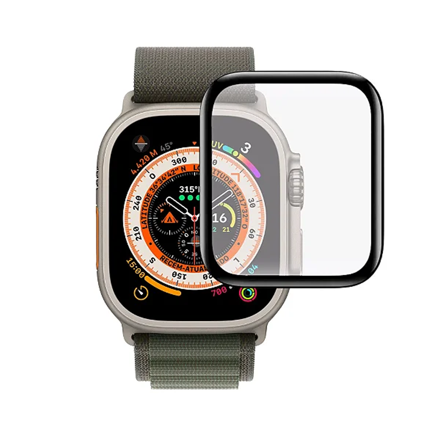 Película Smartwatch 44 até 49mm